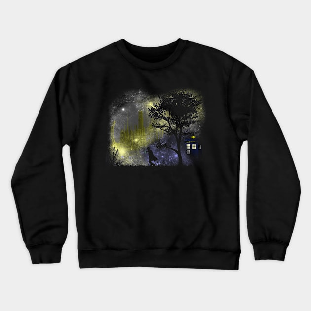 Gallifrey mirage Crewneck Sweatshirt by danielone8